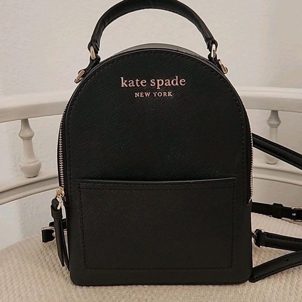 Kate Spade Elegant Black Backpack